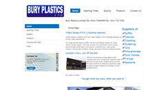 Desktop Screenshot of buryplastics.com