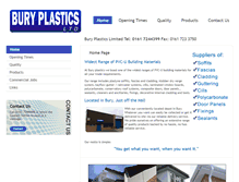 Tablet Screenshot of buryplastics.com